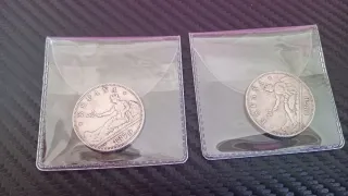 2 Pesetas Plata Gobierno Provisional 1870  74*