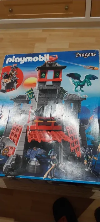 Playmobil,castillo asiatico,lote,cajas,castillo