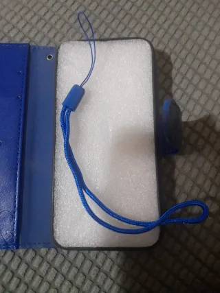 Funda iPhone 13 Mini Azul Mariposas