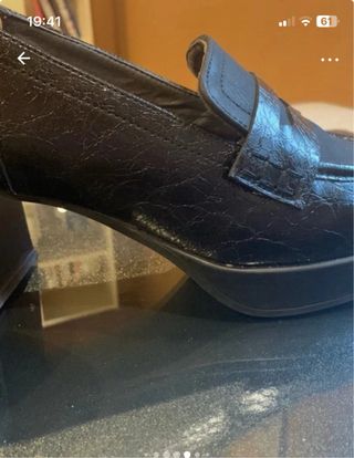 Zapatos Myssoft Talla 38 Negros