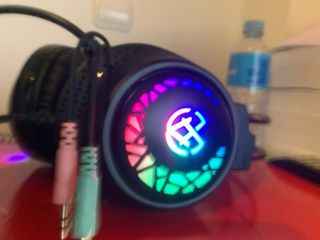 Cascos Gamer con Micrófono RGB