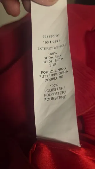 Vestido de fiesta rojo