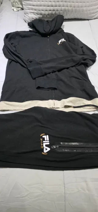 Conjunto chaleco y pantalón cuadros