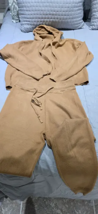 Conjunto chaleco y pantalón cuadros