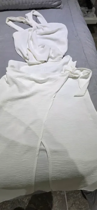 Conjunto chaleco y pantalón cuadros