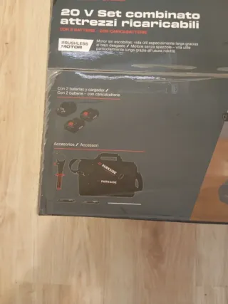 Parkside 20V Set Combinado Herramientas