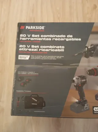 Parkside 20V Set Combinado Herramientas