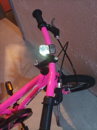 Bicicleta infantil rosa