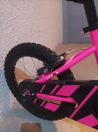 Bicicleta infantil rosa