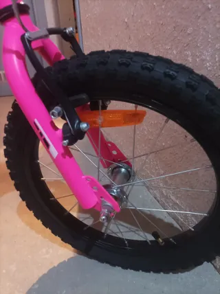 Bicicleta infantil rosa