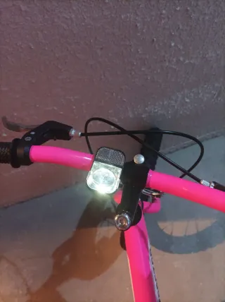 Bicicleta infantil rosa
