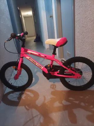 Bicicleta infantil rosa