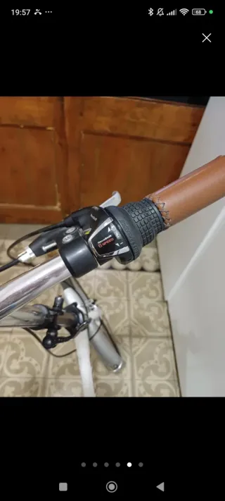 Bicicleta Moma Plegable Blanca