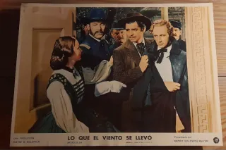 8 Fotocromos Lo que el viento se llevó
