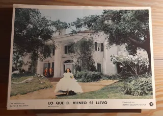 8 Fotocromos Lo que el viento se llevó