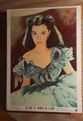 8 Fotocromos Lo que el viento se llevó