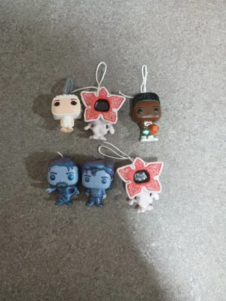 6 Mini Funko Pop Stranger Things Kinder
