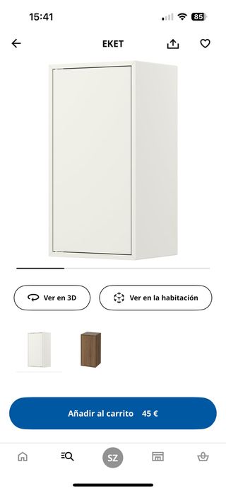 Armario EKET blanco madera