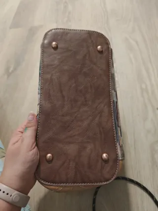 Bolso Anekke Beige y Marrón