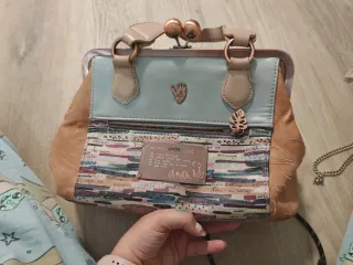 Bolso Anekke Beige y Marrón