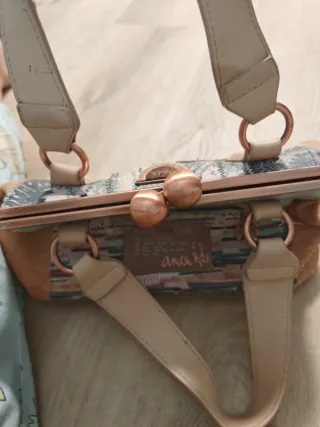 Bolso Anekke Beige y Marrón