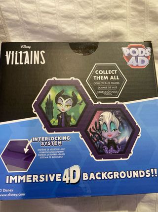 Pods 4D Disney Villanos Ursula y Maléfica