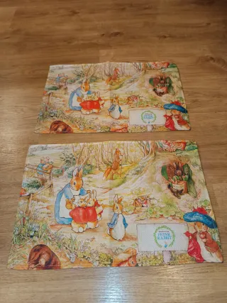 2 Tapetes Peter Rabbit