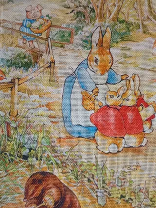 2 Tapetes Peter Rabbit