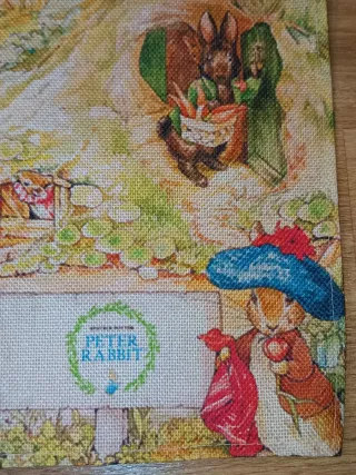 2 Tapetes Peter Rabbit