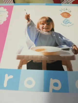 Babero Poncho Bebé Azul