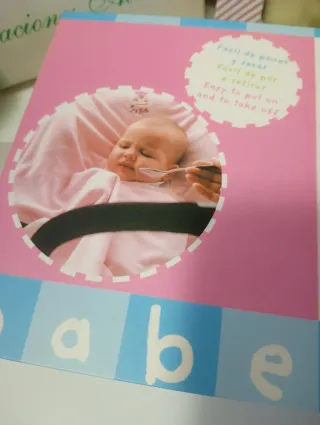 Babero Poncho Bebé Azul