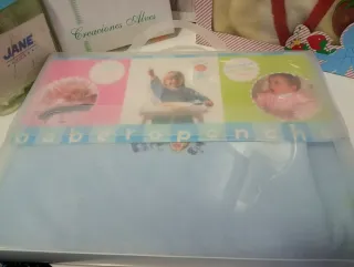 Babero Poncho Bebé Azul