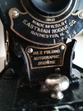 Camara Eastman Kodak No. 2 Folding Autographic