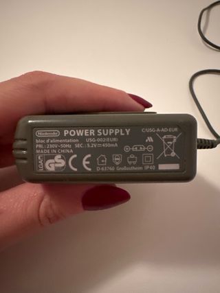 Caricabatterie Nintendo DS Lite