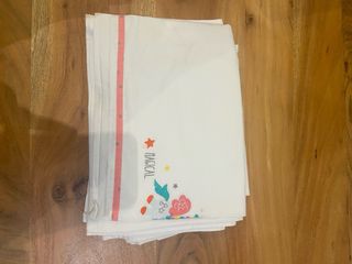 Toallas, sábanas, mantas y gasas