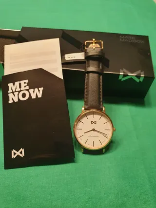 Reloj Mark Maddox Chapado Oro WTR 5ATM