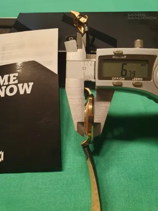 Reloj Mark Maddox Chapado Oro WTR 5ATM