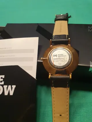 Reloj Mark Maddox Chapado Oro WTR 5ATM