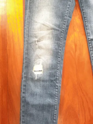 Vaqueros Salsa Talle Alto Mujer