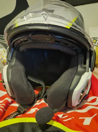 Casco LS2 Advant + Intercomunicador