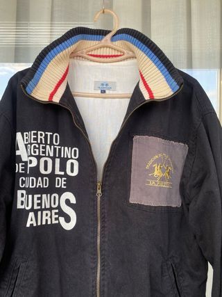 Chaqueta bomber estilo Polo La Martina