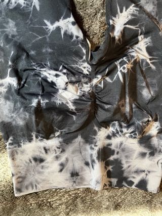 Mallas de gimnasio tie-dye