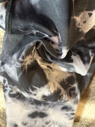 Mallas de gimnasio tie-dye