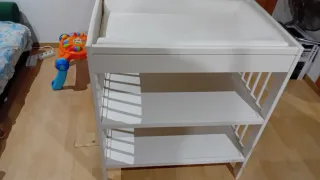 Cambiador Bebé Blanco Ikea