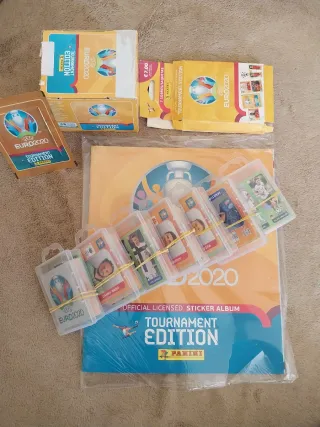 Euro 2020 Álbum e Pacotes de Cromos