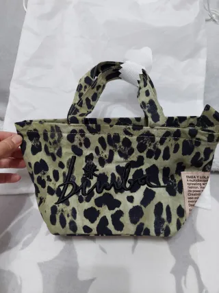 Bolso Bimba y Lola estampado leopardo