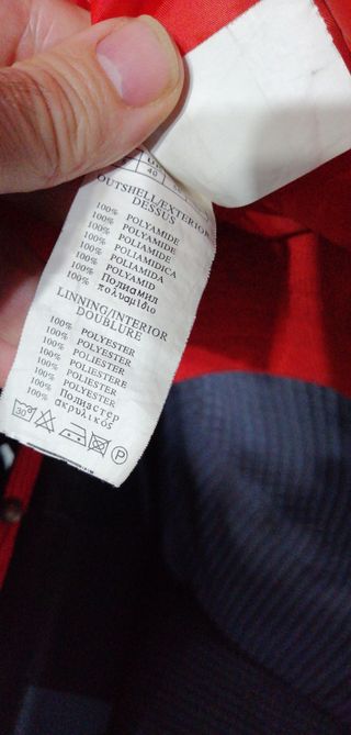 Chaqueta GR512 Negra y Roja