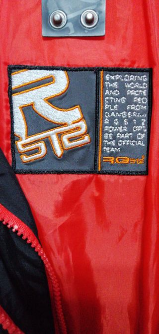 Chaqueta GR512 Negra y Roja