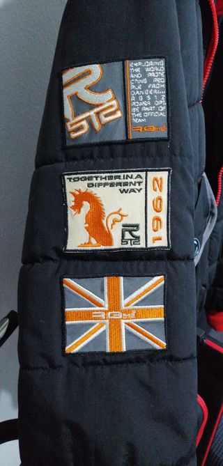 Chaqueta GR512 Negra y Roja