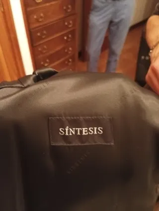 Abrigo largo mujer negro nuevo .